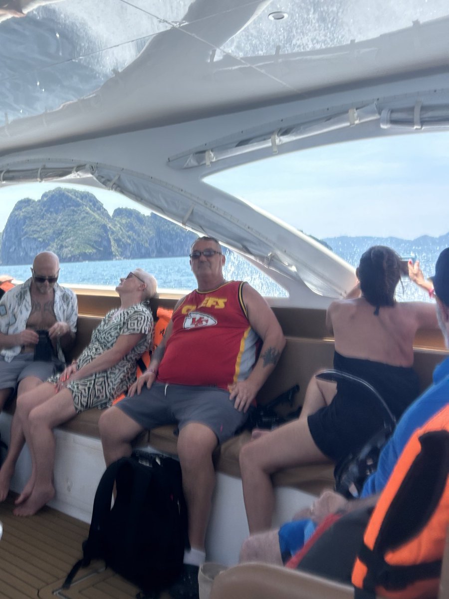 when i was backpacking in thailand i accidentally booked an island tour which was just for senior citizens. i didn’t realise it until i got there and everyone was 70+