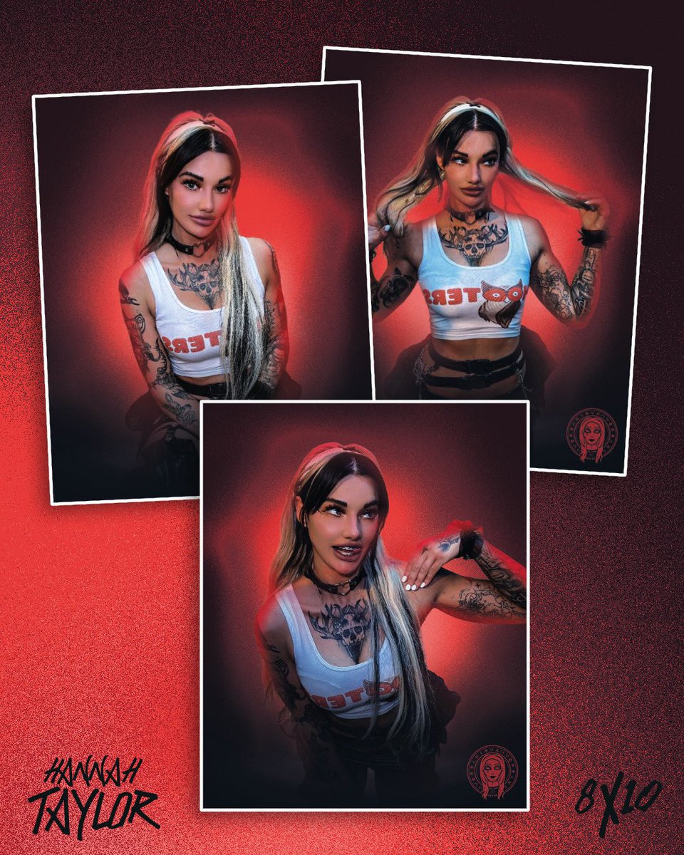 Upon request, Hannah x Hooters signed prints have now also been added! 🦉🥰