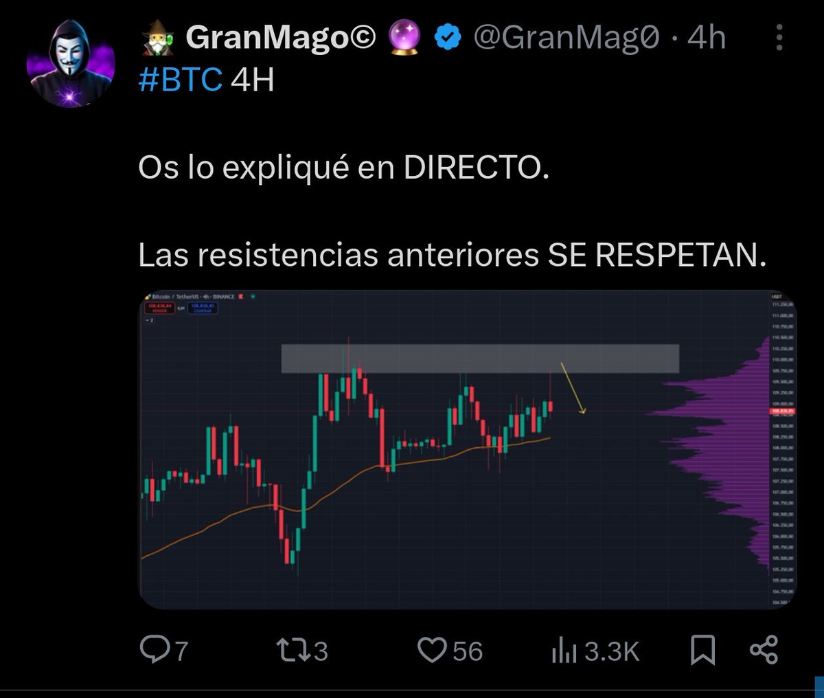 Dalasmaths's tweet photo. @GranMag0 SE RESPETAN https://t.co/cMrfU6AsZS