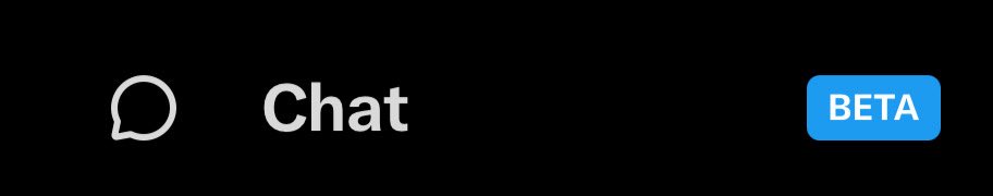 Oh look, a chat feature just for you 😌