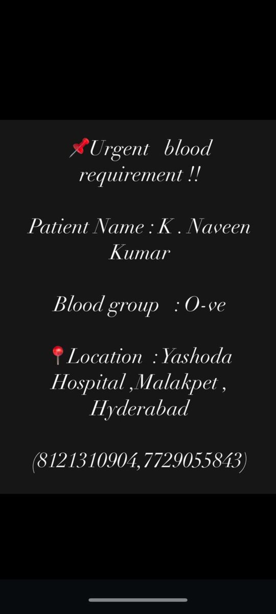 _harshaaa's tweet image. Emergency!!! Please Help