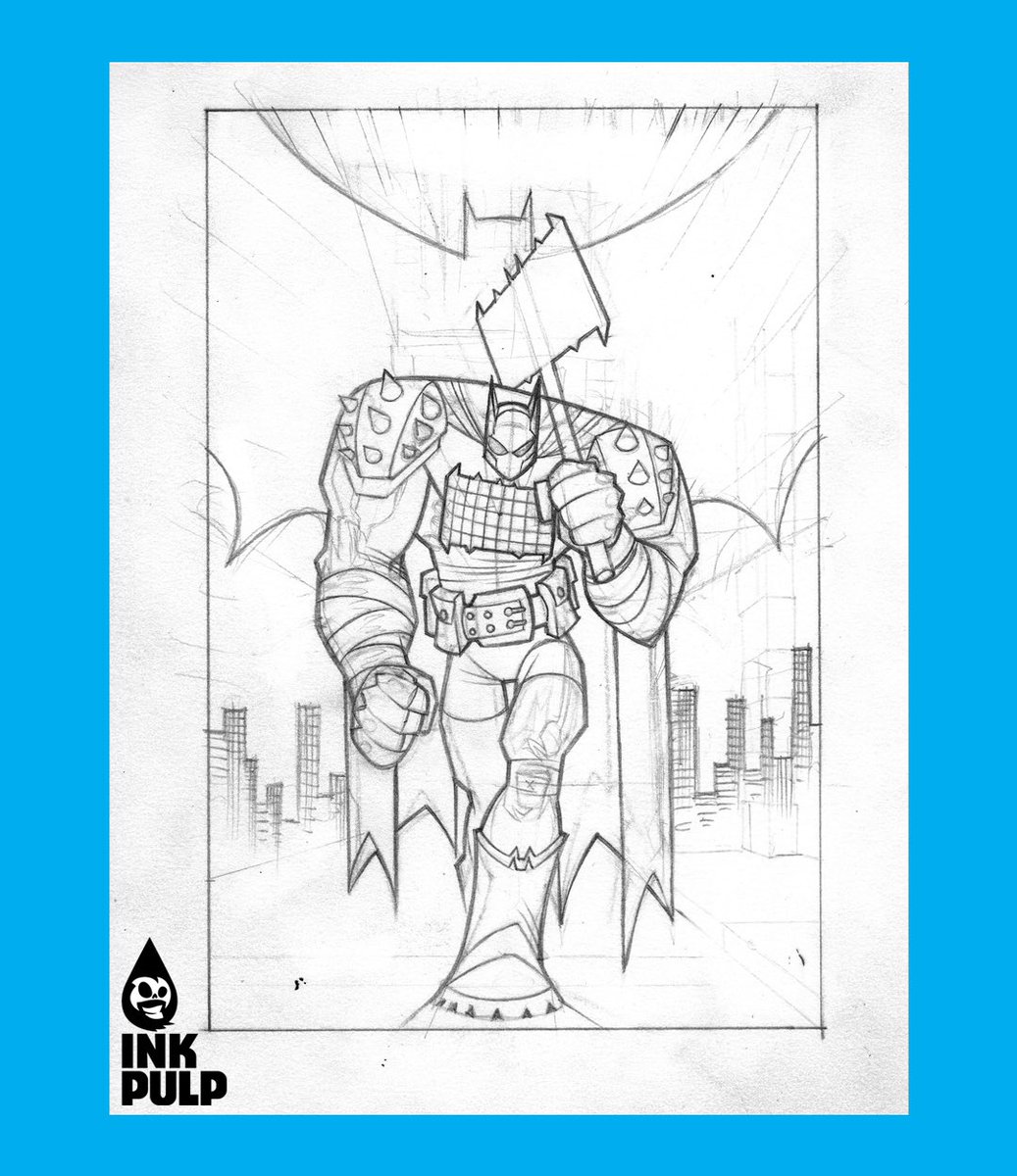 inkpulp's tweet image. OUT TODAY! My Absolute Batman cover! Hand painted, all craft, no short cuts! Have you seen it in the wild? Let me know!
💀
The original painting is available NOW through @sequenceart . Link below!
essentialsequential.com/product/absolu…