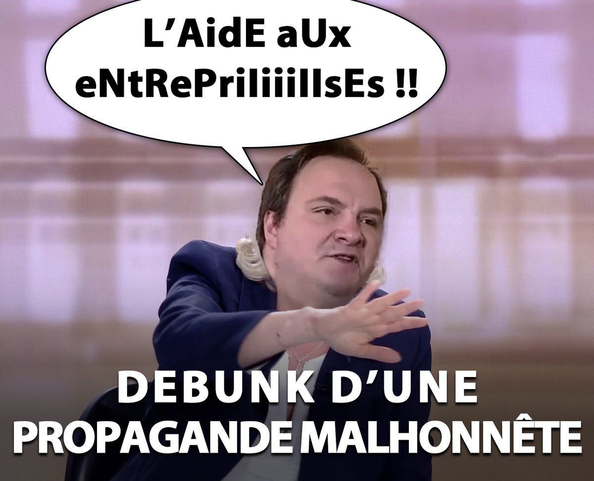 J'étais obligé, les propos de Fabien Gay, et certaines de ses méthodos sont tellement malhonnêtes...
Thread, acte 2, sur les Aides aux Entreprises, suite aux résultats de son enquête parlementaire 👇🏻🧵