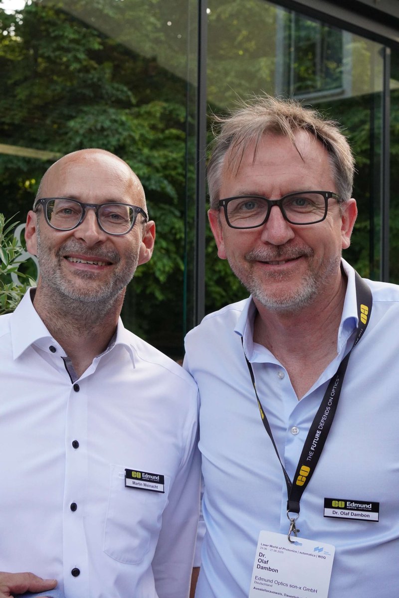 Edmund Optics Europe Turns 25! 💛🖤

We’ve officially kicked off our anniversary celebrations to mark 25 years of Edmund Optics in Europe—and what a journey it has been!

#EdmundOptics #TheFutureDependsonOptics