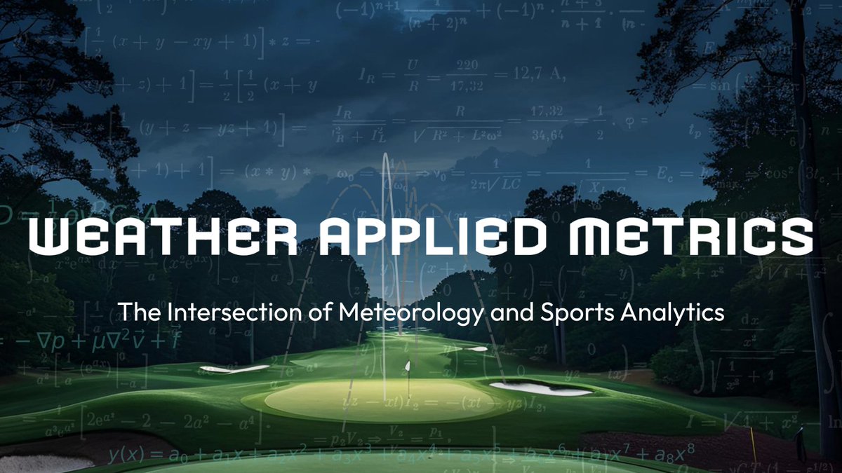WeatherApplied's tweet image. We’re starting a blog — learn about wind and weather impact the sports you love to watch and play!

From CFD models to live sports insights, Weather Applied Metrics is making the invisible visible.

Read our first post now!

blog.weatherapplied.com/weather-applie…

#weatherapplied