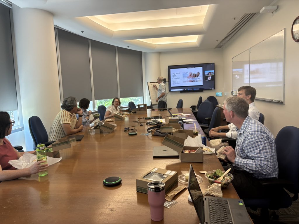 Quarterly strategic planning in motion. Excited to map out the next chapter of growth and opportunity! #HealthyAging #UCSD #SteinInstitute
