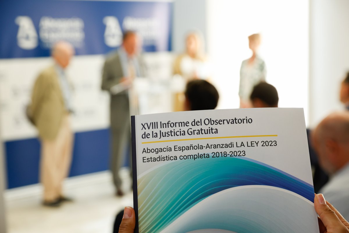 📊 Nuestro #ObservatorioJG alcanza su 19ª edición en 2025. Un documento imprescindible para entender la Asistencia Jurídica Gratuita y el #TurnoOficio en España. 

💻 ¡Ya disponible el Informe!⤵️

abogacia.es/actualidad/not…