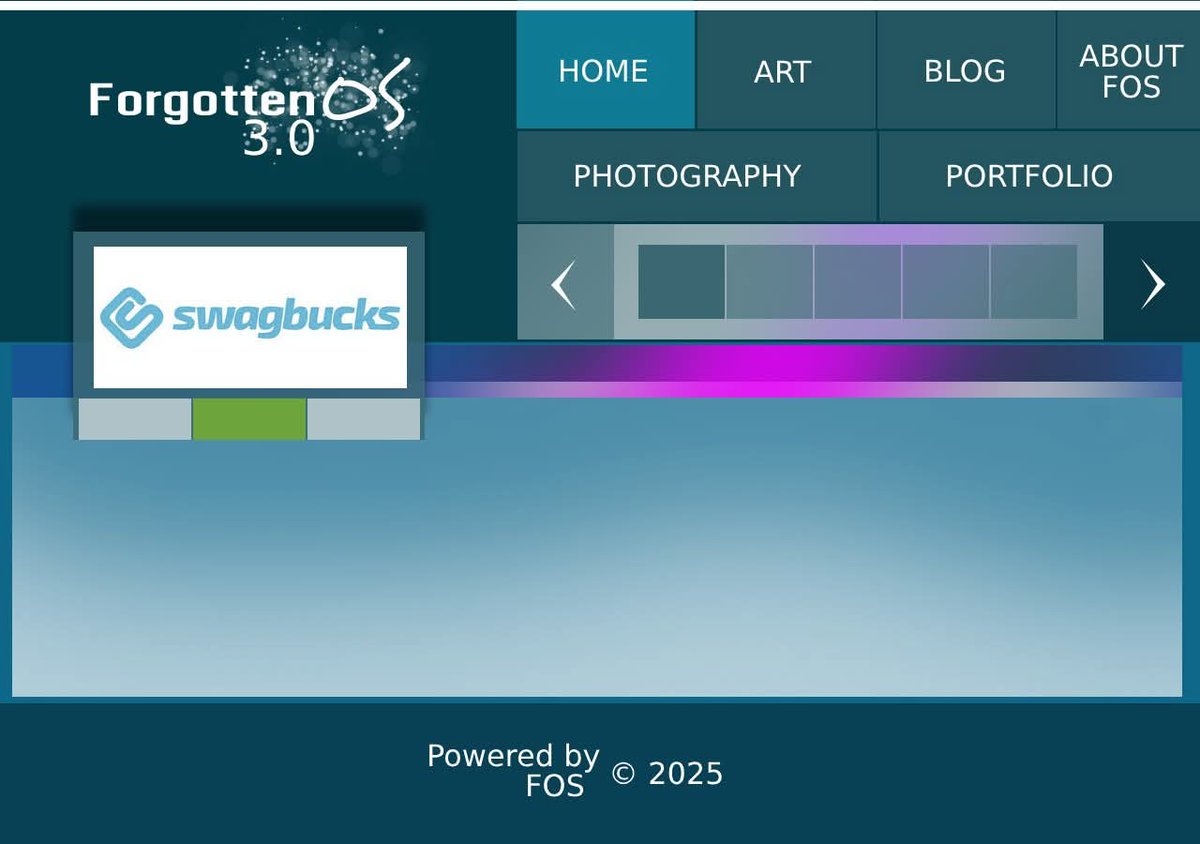 ForgottenOS tweet media