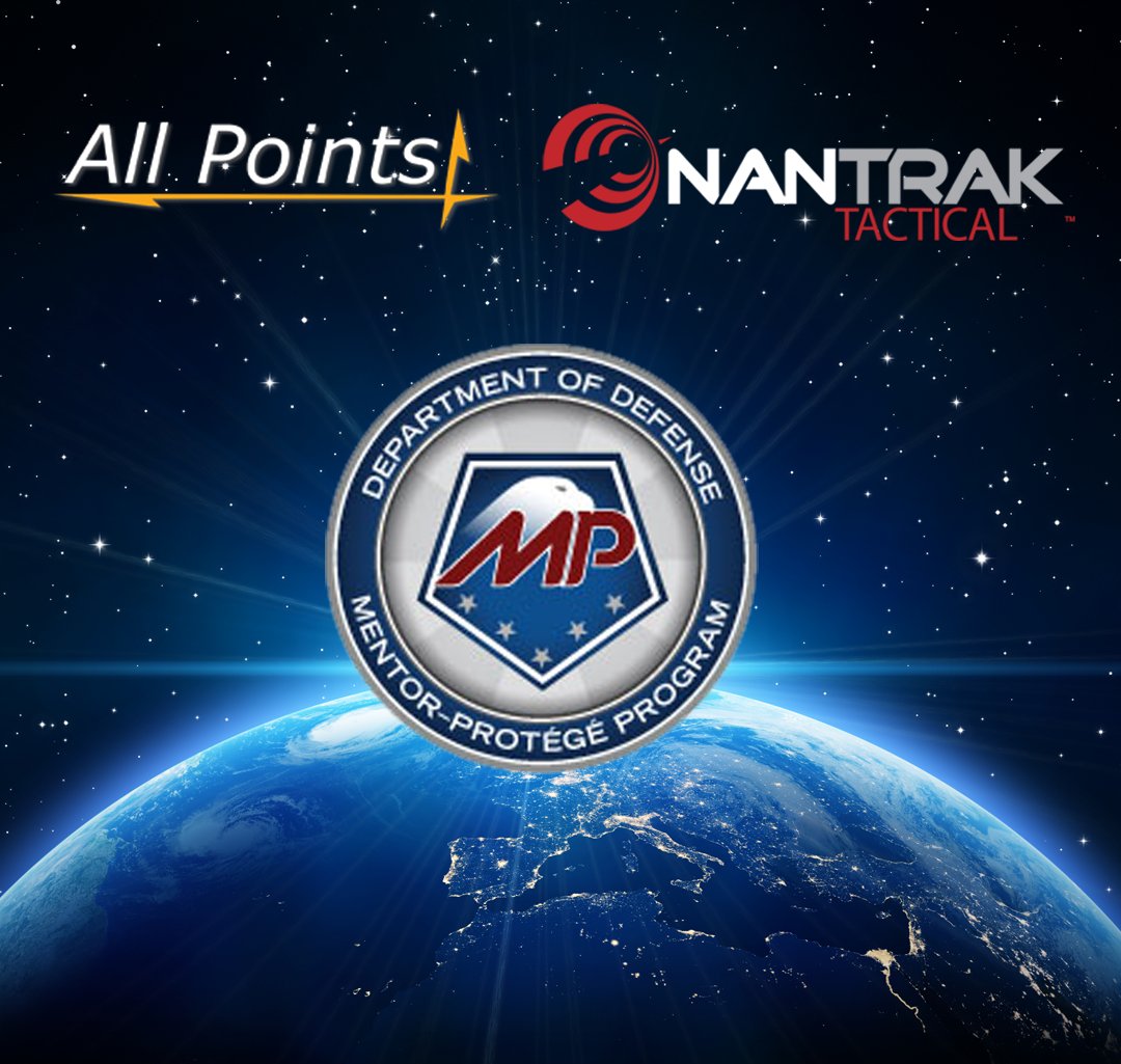 Excited to announce our new DoD Mentor-Protégé partnership with NanTrak Tactical, supporting U.S. Army objectives and advancing defense innovation. 
Read more: tinyurl.com/allpointsnantr…