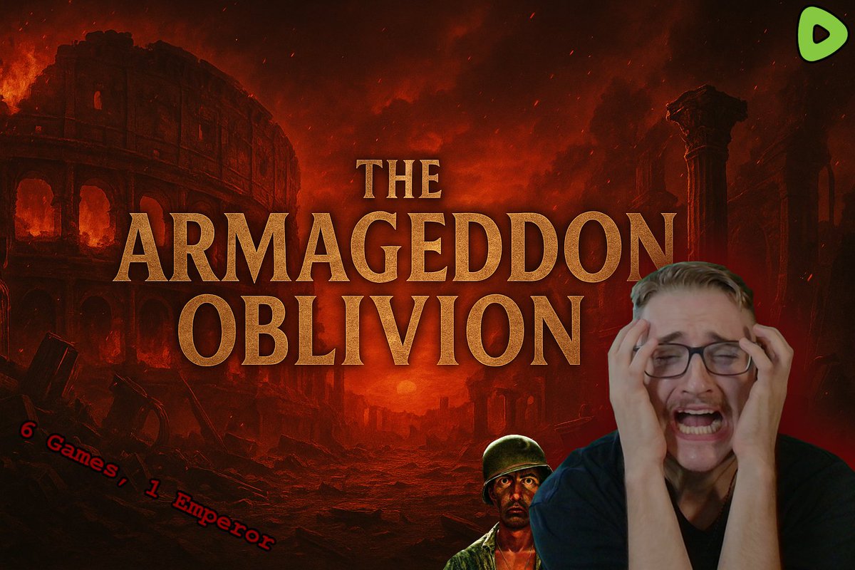 Dragoon_B101's tweet image. 🟢LIVE IN 10 MINUTES!!!
⚔️- The Gladiator Gauntlet - PUBG
⚡️- ANNOUNCEMENT - - - - - -
📜- The Crimson Codex - Halo Campaign Part 1
🔱- The Armageddon Oblivion - 6 Games, 1 Emperor
Dragoon - The Armageddon Oblivion - 6 Games, 1 Emperor
#pubg #Warzone #cs2 #valorant #fortnite…