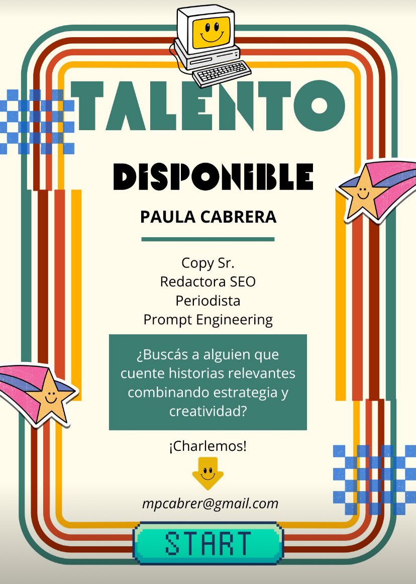 Sé que es feriado pero, ¿me ayudan compartiendo? Necesito trabajar. 🙃

¡Gracias! 💫