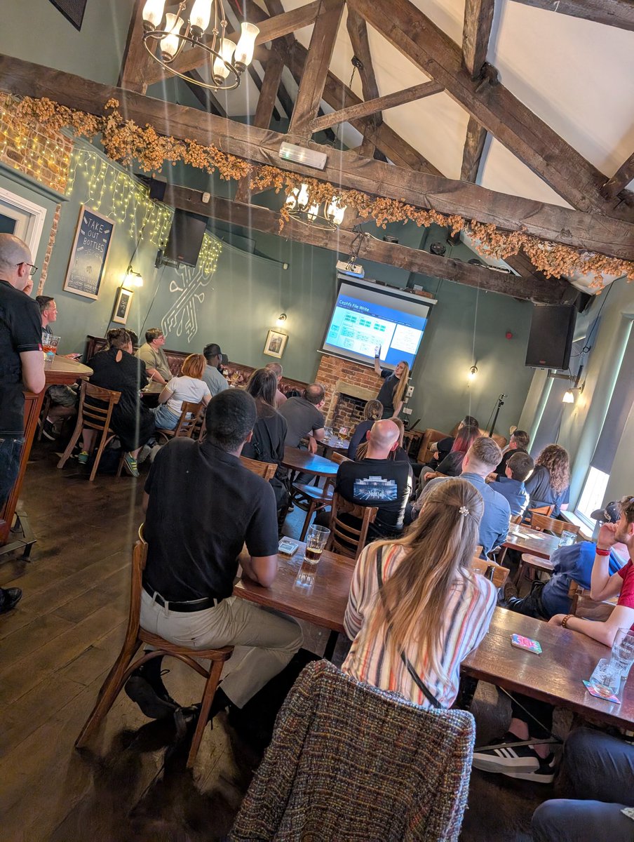 _dc151's tweet image. Amazing turnout for tonight from two fantastic speakers: Georgia & Harvey