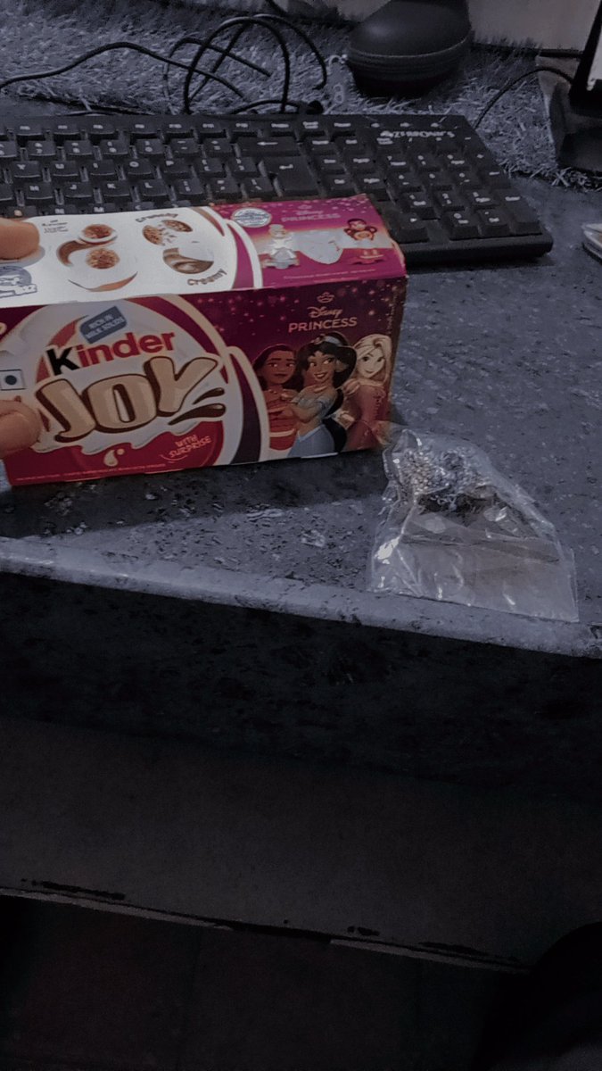 Packed a pair of earrings inside her fav Kinder Joy 🍫💍
She opened it, expecting the usual toy  then saw the surprise
Her eyes lit up she was so amazed 🥹💗
One of the best moments of my life

#Wholesome #SurpriseGift #Love