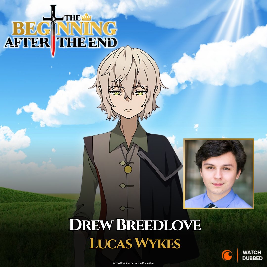 Drew Breedlove (@drewbreedloveva) on Twitter photo SUPER excited to join ‘The Beginning After The End’ cast as “Lucas Wykes” in Episode 12🔥
First time playing a villain! From what I’ve read, he becomes quite the detestable little sh**😎
I am SO STOKED😈
Can’t wait for everyone to watch the episode on <a href="/Crunchyroll/">Crunchyroll</a>🔥🔥
#anime SUPER excited to join ‘The Beginning After The End’ cast as “Lucas Wykes” in Episode 12🔥
First time playing a villain! From what I’ve read, he becomes quite the detestable little sh**😎
I am SO STOKED😈
Can’t wait for everyone to watch the episode on <a href="/Crunchyroll/">Crunchyroll</a>🔥🔥
#anime