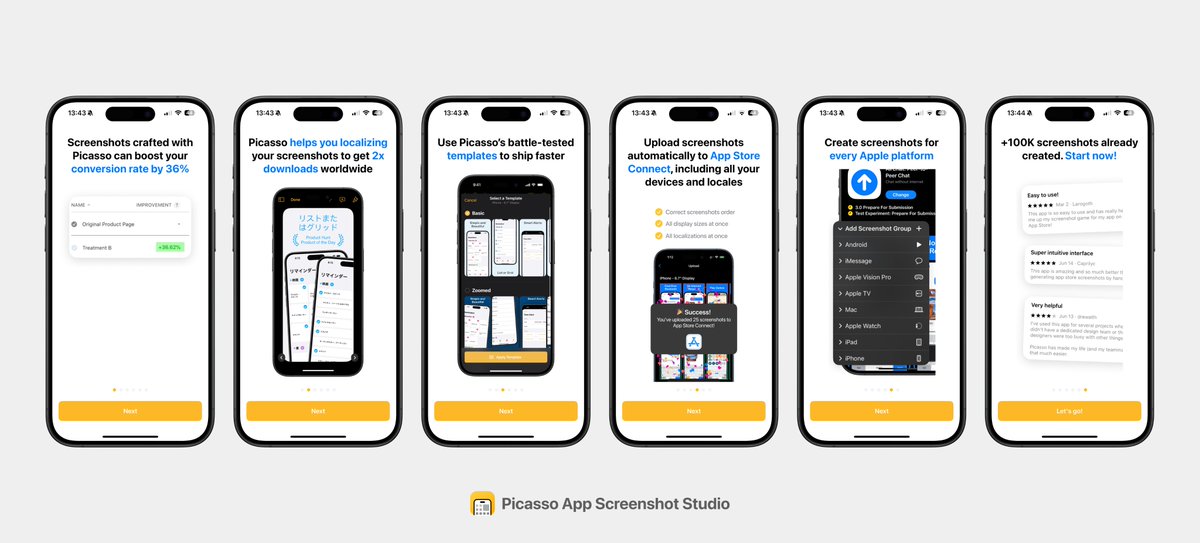 designerants's tweet image. Everybody makes this mistake.
Onboarding IS NOT a tutorial.
The key of a good onboarding is to get users excited about what’s next.
Just like a movie trailer.
Focus on:
- Show the user what can achieve.
- Showcase final results.
- Avoid showing the steps to get to that…
