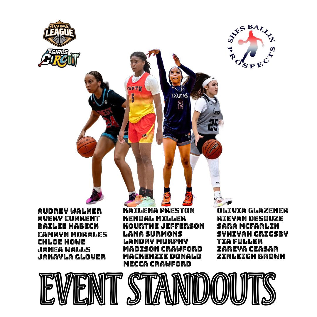 Ian Mumm (@fiveonfivehoops) on Twitter photo Standouts from <a href="/TheGirlsCircuit/">The Girls Circuit 🏀</a> Volume 25 and <a href="/SWIPALEAGUE/">SWIPA LEAGUE</a> Session IV:
<a href="/SAFinestbball/">SA Finest Basketball</a> <a href="/TXUBasketball/">Texas U</a> <a href="/TeamLexHoops/">Team Lex Basketball</a> <a href="/HoustonUnited3/">Houston_UnitedBB</a> <a href="/HigherGoalsHoop/">Higher Goals (Official Member of Select 40)</a>
#SBProspects #Volume25 Standouts from <a href="/TheGirlsCircuit/">The Girls Circuit 🏀</a> Volume 25 and <a href="/SWIPALEAGUE/">SWIPA LEAGUE</a> Session IV:
<a href="/SAFinestbball/">SA Finest Basketball</a> <a href="/TXUBasketball/">Texas U</a> <a href="/TeamLexHoops/">Team Lex Basketball</a> <a href="/HoustonUnited3/">Houston_UnitedBB</a> <a href="/HigherGoalsHoop/">Higher Goals (Official Member of Select 40)</a>
#SBProspects #Volume25