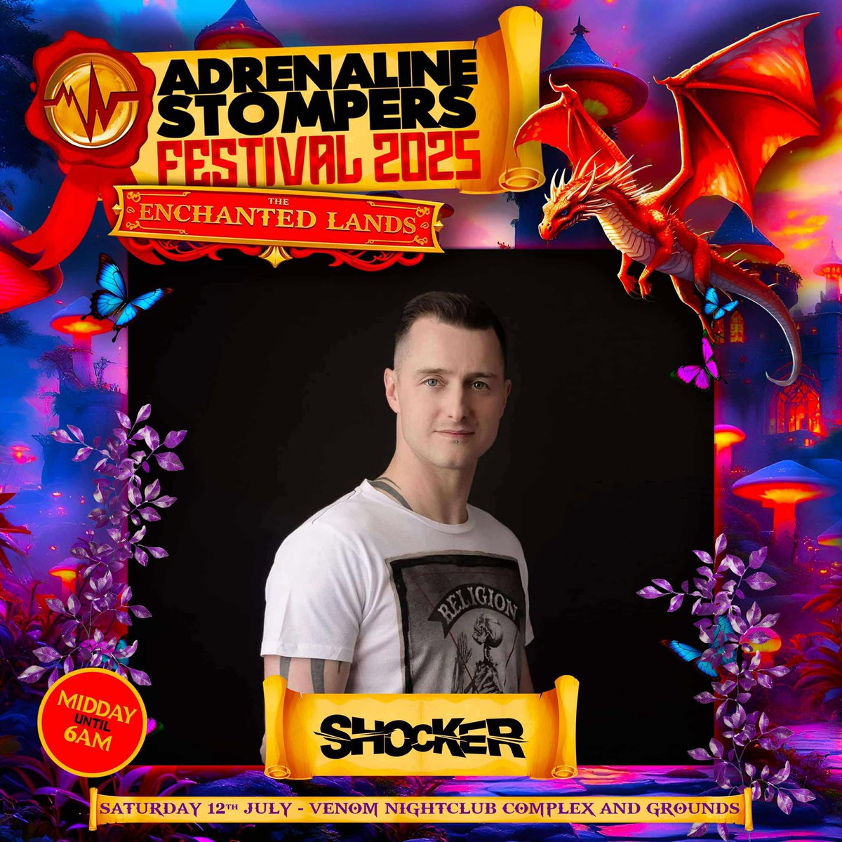 Get ready for a rare B2B DJ set from myself and MC Shocker this Saturday. Make sure you’re in the main room from 4:15 to 5:15. It’s going off!! 🔥