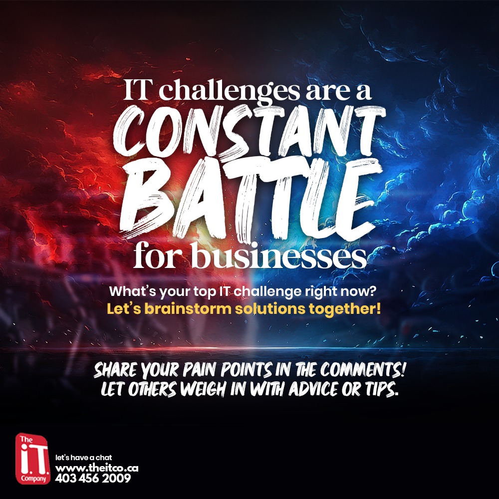 IT challenges can feel like an uphill battle, especially as businesses strive to keep pace with rapid technological advancements. 

🛠️ From managing complex networks to ensuring cybersecurity, maintaining uptime, and scaling operations, IT teams face countless hurdles daily.