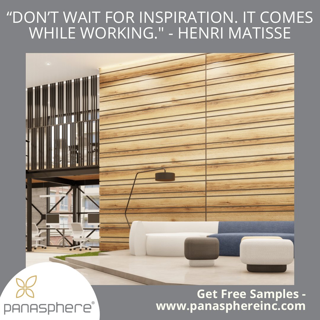 panasphere's tweet photo. The quote is an important reminder that you’re not always going to have an endless supply of inspiration, so even when you’re not feeling it, you’ve got to create anyway.
Has anyone experienced this? Share and tag us if you agree. ❤️
 #architect #interiordesigner #wallpanelling https://t.co/muqDu0pf0Y