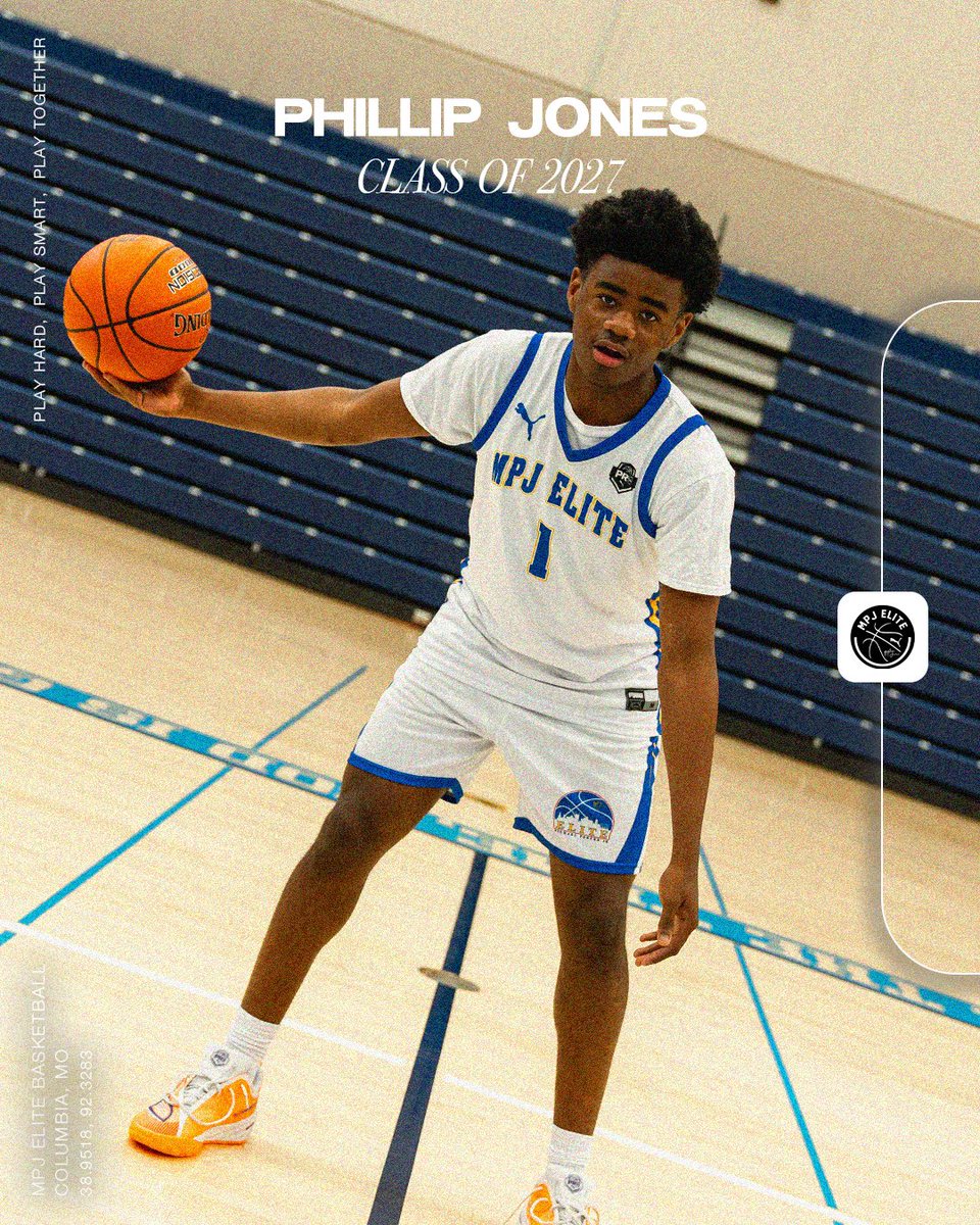 Phillip Jones, Class of 2027  
📍 East St. Louis, IL
📏 6'1 Guard  

True point guard. He surveys the floor and makes everyone around him better. Great pace for a young player. Calm &amp; poised. He's set to have a big season with East St. Louis!