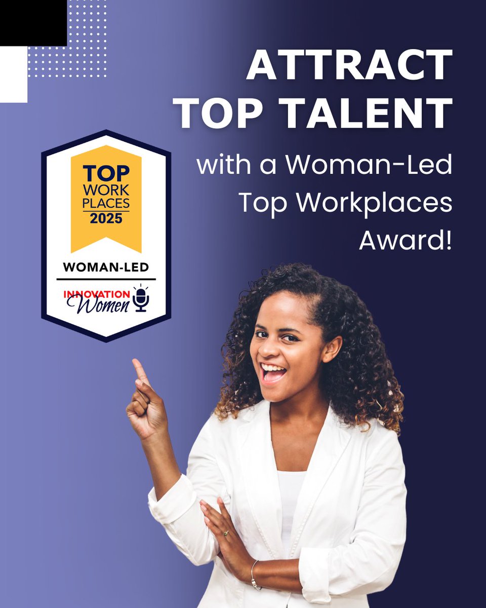 LionessMagazine's tweet image. The Woman-Led #TopWorkplaces awards celebrate women in leadership and workplaces where employees feel valued.🤝 Work for a great place? Nominations are open: TopWorkplaces.com/nominate/innov…