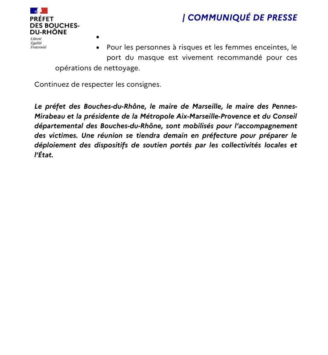 #POINTDESITUATION ce mercredi 9 juillet 2025 à 20h40 #IncendieAuxPenneMirabeau