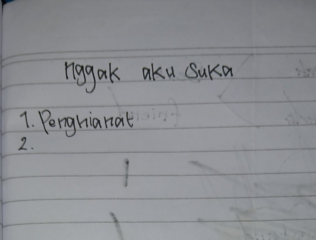 Plis tulisan gua jaman kelas 1 smp bikin ngakak #lol #lmao #night