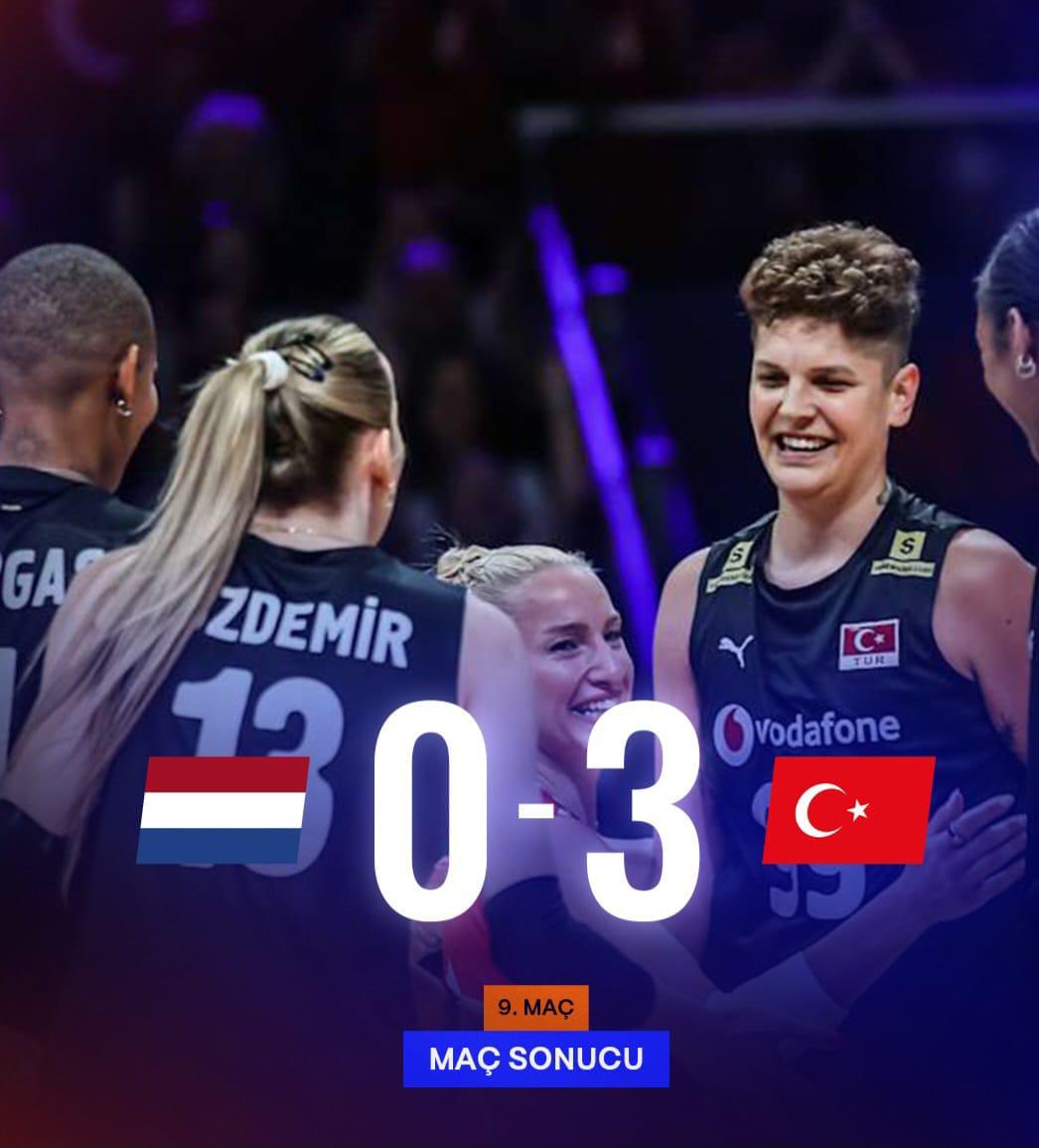 FIVB Milletler Ligi'nde Rakibi Hollandayı 3-0 Mağlup Eden A Milli Kadın Voleybol Takımımızı Tebrik Eder, Başarılarının Devamını Dilerim.