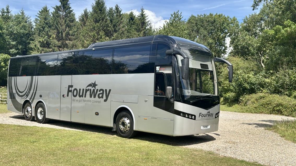 We have coaches in various configurations with seating capacities ranging from 16 to 72. Some have a wheelchair lift &amp; some have a toilet on-board, so drop us a line and tell us what you need. 

🖥️ office@fourwaycoaches.co.uk
☎️ 0113 250 5800
🌍 FourwayCoaches.co.uk