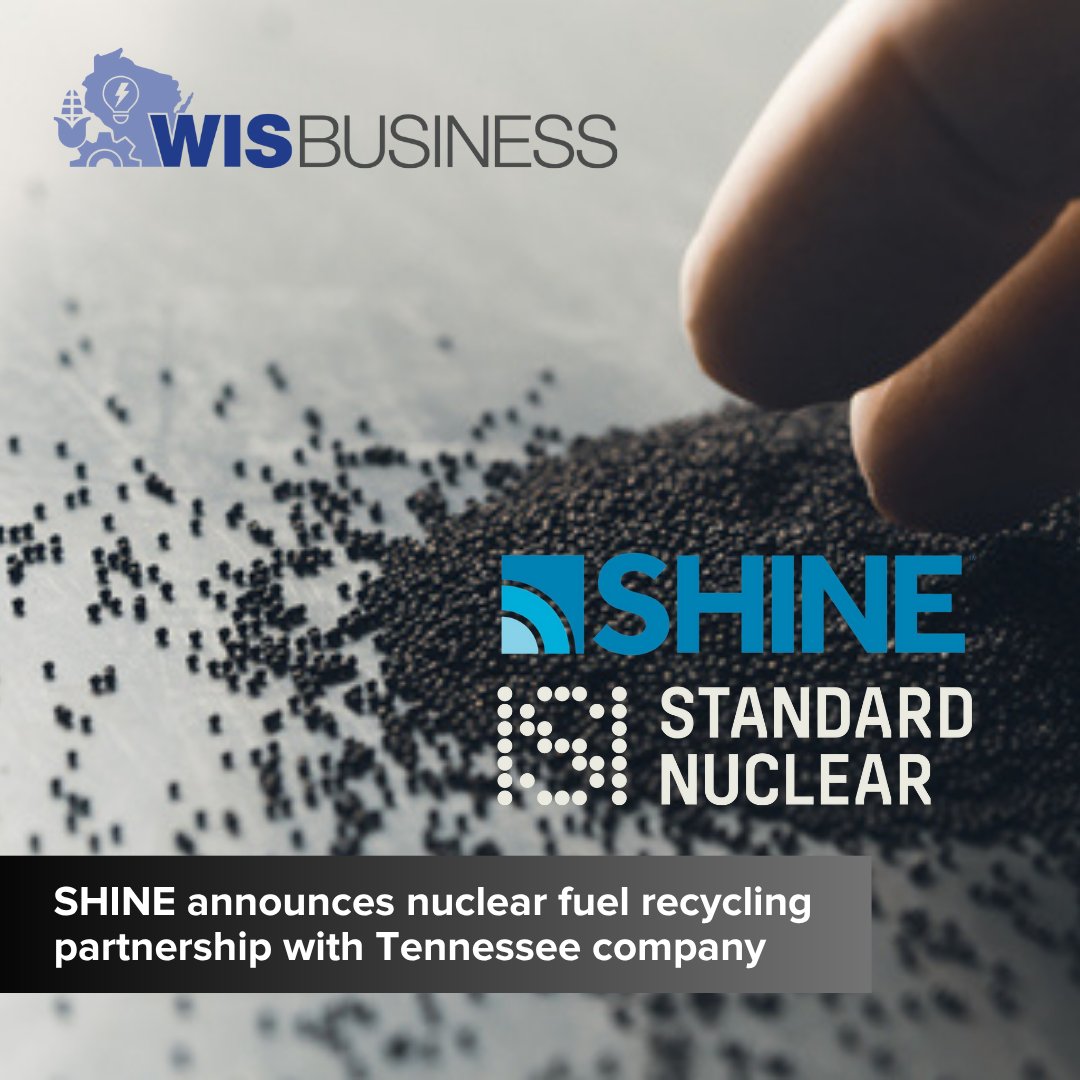 WisBusiness.com (@wisbusiness) on Twitter photo “Together, we’re building the ecosystem needed to turn waste into a ♻️ strategic asset and move closer to a future where #cleanenergy is both practical and #sustainable,” <a href="/shinefusion/">SHINE Technologies</a> CEO Greg Piefer said about collab with <a href="/standardnuclear/">StandardNuclear</a>.
Read on ➡️ wisbusiness.com/2025/shine-ann… “Together, we’re building the ecosystem needed to turn waste into a ♻️ strategic asset and move closer to a future where #cleanenergy is both practical and #sustainable,” <a href="/shinefusion/">SHINE Technologies</a> CEO Greg Piefer said about collab with <a href="/standardnuclear/">StandardNuclear</a>.
Read on ➡️ wisbusiness.com/2025/shine-ann…