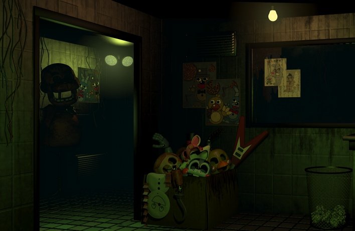 Might be just me but I fucking hate HelpWanteds fnaf 1-3 levels. 

It takes out the atmosphere, difficulty and old CGI look that the og games had. 

Flat mode makes it worse