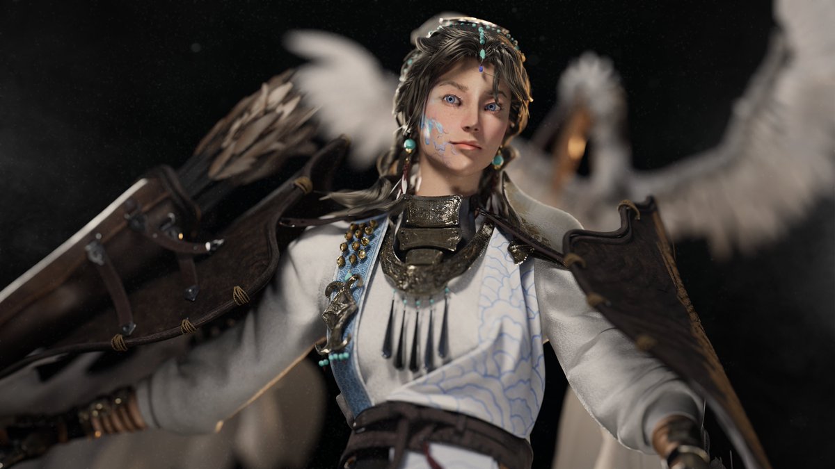 Gnomon (@gnomon_school) on Twitter photo Check out this incredible game character project from Gnomon student Fan Bergmann, made in our Character Creation for Games course.
Built using <a href="/maxonzbrush/">Maxon ZBrush</a>, <a href="/UnrealEngine/">Unreal Engine</a>, <a href="/autodesk/">Autodesk</a> Maya/XGen, <a href="/Substance3D/">Adobe Substance 3D</a>, and <a href="/Photoshop/">Adobe Photoshop</a>.
Concept: Yi
#3DArt #Games #UnrealEngine Check out this incredible game character project from Gnomon student Fan Bergmann, made in our Character Creation for Games course.
Built using <a href="/maxonzbrush/">Maxon ZBrush</a>, <a href="/UnrealEngine/">Unreal Engine</a>, <a href="/autodesk/">Autodesk</a> Maya/XGen, <a href="/Substance3D/">Adobe Substance 3D</a>, and <a href="/Photoshop/">Adobe Photoshop</a>.
Concept: Yi
#3DArt #Games #UnrealEngine