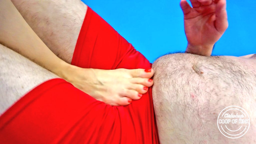 New clip launches Friday! CB travels to Hungary to take on supermodel <a href="/LenaLovesFun/">Lena🐈</a>, she surprises him with a brutal ankle flick to the groin and punishes him relentlessly. He's no match for her long legs, she uses them to dominate his weak balls. Strength and beauty personified.