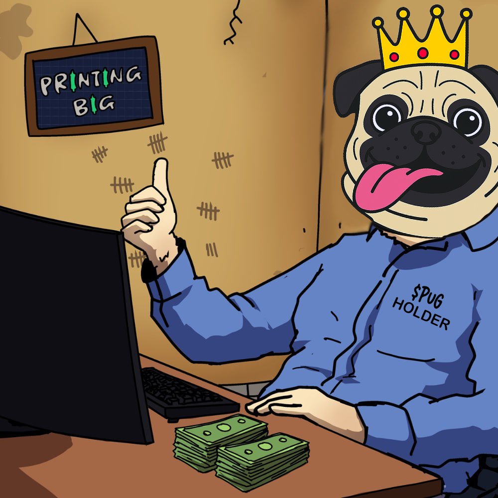 This isn’t financial advice. It’s pugonomics. $PUG holders will print BIG. #ManyuArmy #MANYU #pug 

$MANYU 30m // 20m followers
$PUG 50k // 15m followers