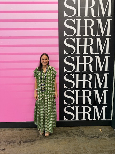 Our CEO, Charlotte Dales, at SHRM. Reach out to hear about Retain By Inclusively and our AI data driven platform!