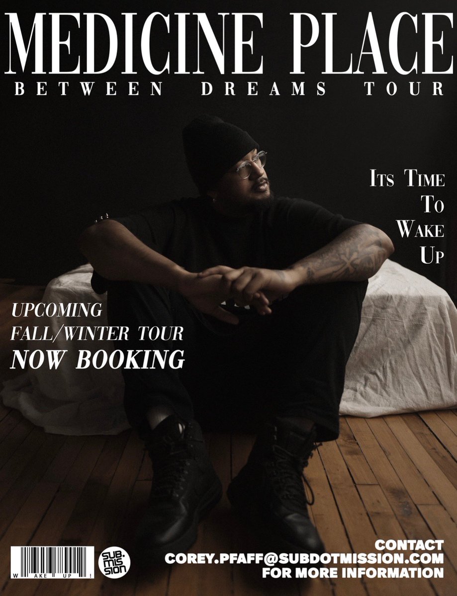 i’m beyond excited and thankful to announce my first ever headline tour — The Between Dreams Tour — inspired by my debut album coming later this summer 👁️ dates are filling up fast, tap in with your local promoters/venues and let em know you want some medicine in your area! 🚰