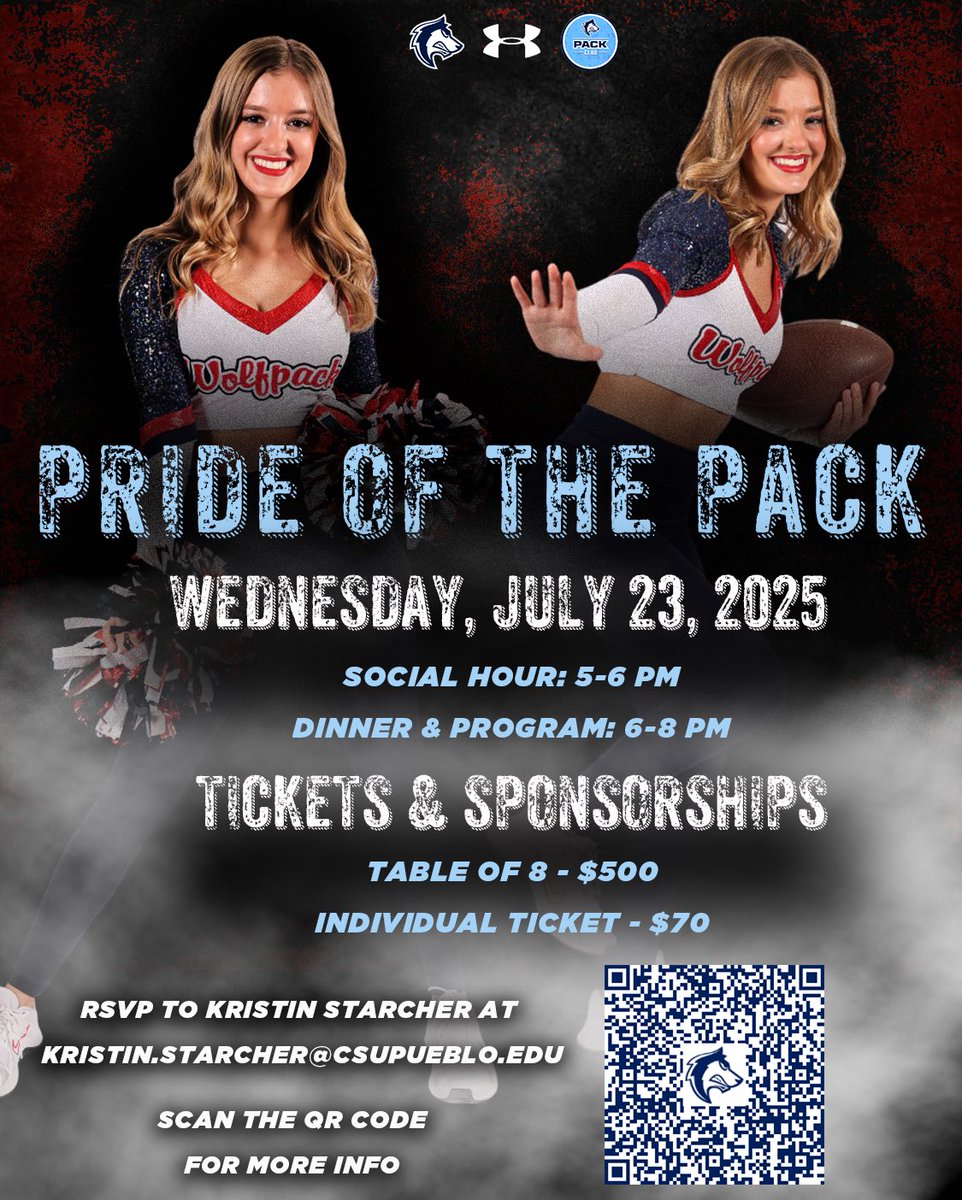 A Tradition Unlike Any Other 🐺🐺

Make sure to join Pack Athletics on July 23 for our annual Pride of the Pack event to help support our student athletes‼️

#BackThePack