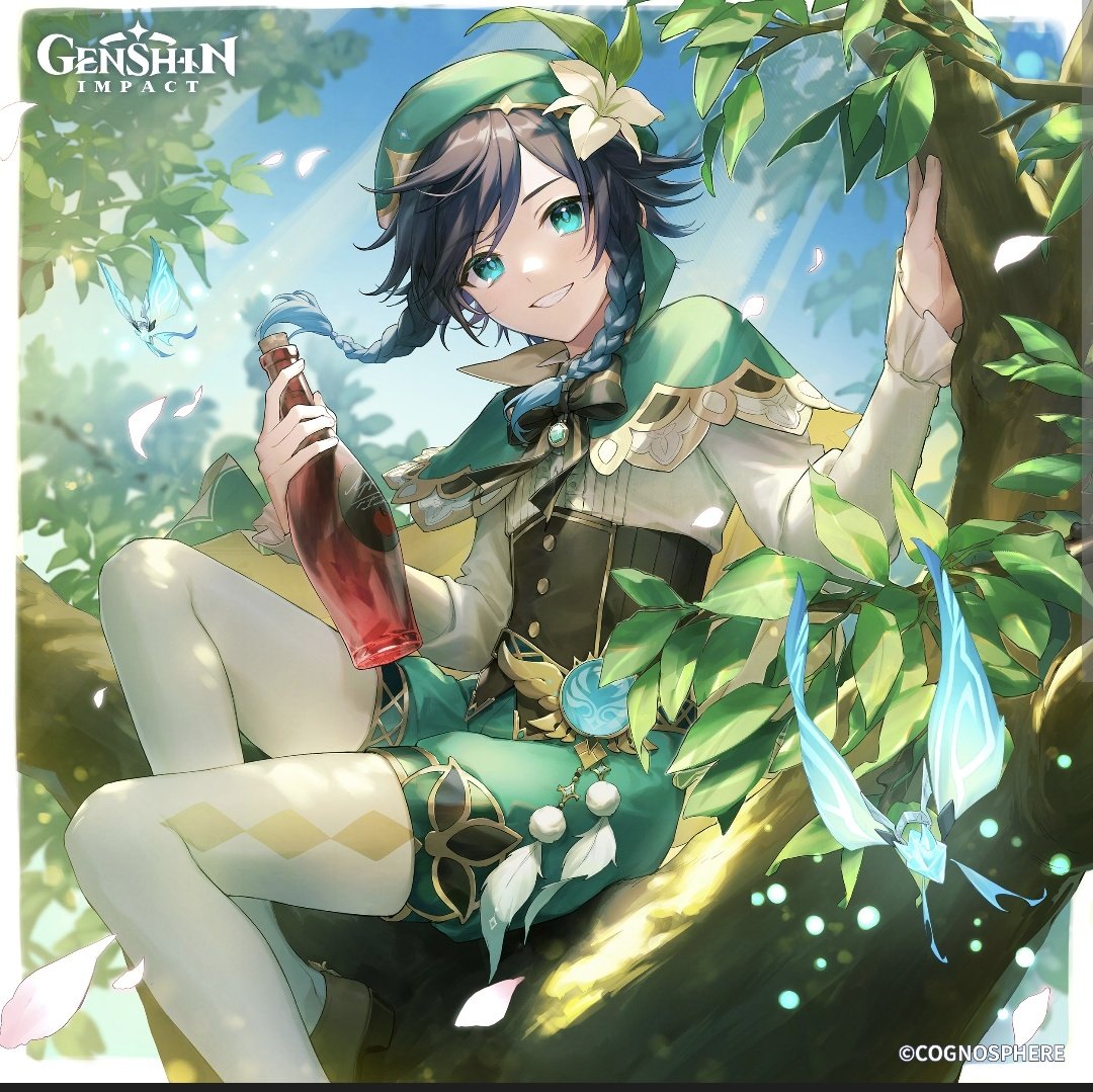 Ritinjart's tweet photo. It's kinda cute how both Istaroth and Venti prefer to sit on trees
Like mother like son https://t.co/SCctbuQXhn