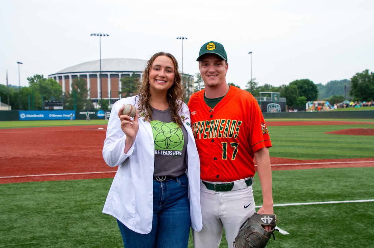 Heritage College (@ouhcom) on Twitter photo Last month, #OUHCOM proudly sponsored a <a href="/Copperheads/">Southern Ohio Copperheads</a> game. A fun way to engage with the community & highlight the Ohio University Heritage College of Osteopathic Medicine and our Heritage Community Clinic! ⚾ Last month, #OUHCOM proudly sponsored a <a href="/Copperheads/">Southern Ohio Copperheads</a> game. A fun way to engage with the community & highlight the Ohio University Heritage College of Osteopathic Medicine and our Heritage Community Clinic! ⚾