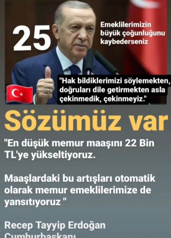 Efendim siz yansıtmıyorsunuz. Zaten yansıyan bir yasal hak idi. O hakkı elimizden aldınız. Hadi öyle diyelim siz yansıtacaktınız ekranlarda beyân ettiniz bari dokunmasaydınızda  herkes siz yaptınız sansaydı. Sözün üzerine sabırla bekliyoruz. #MemurEmeklisneAdalet #MemurEmeklisi