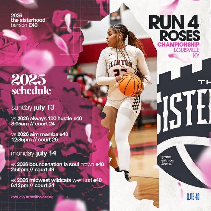 I am a beast. 6’0” can shot the lights out, run the floor like a guard, dominate down low, and can defend all positions. The total package. You looking for a 2026 that can do it all come check out me and my team. <a href="/TSHLadyLions/">The SisterHood Lady Lions</a> <a href="/LadyArrowsBball/">CHS GBasketball</a>