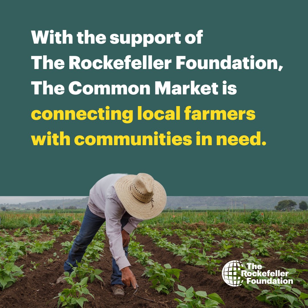 RockefellerFdn's tweet image. Our grantee, @CommonMkt, is on a mission to ensure that children around the United States can access nutritious food to stay healthy, while supporting local farmers and stimulating the economy. Learn more about their work: rockfound.link/44UElRm