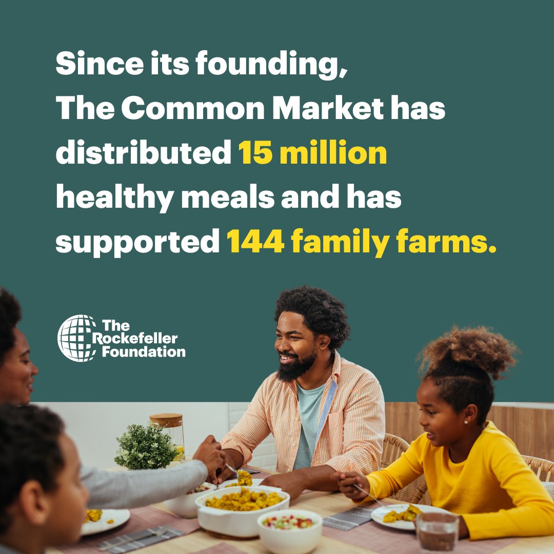 RockefellerFdn's tweet image. Our grantee, @CommonMkt, is on a mission to ensure that children around the United States can access nutritious food to stay healthy, while supporting local farmers and stimulating the economy. Learn more about their work: rockfound.link/44UElRm