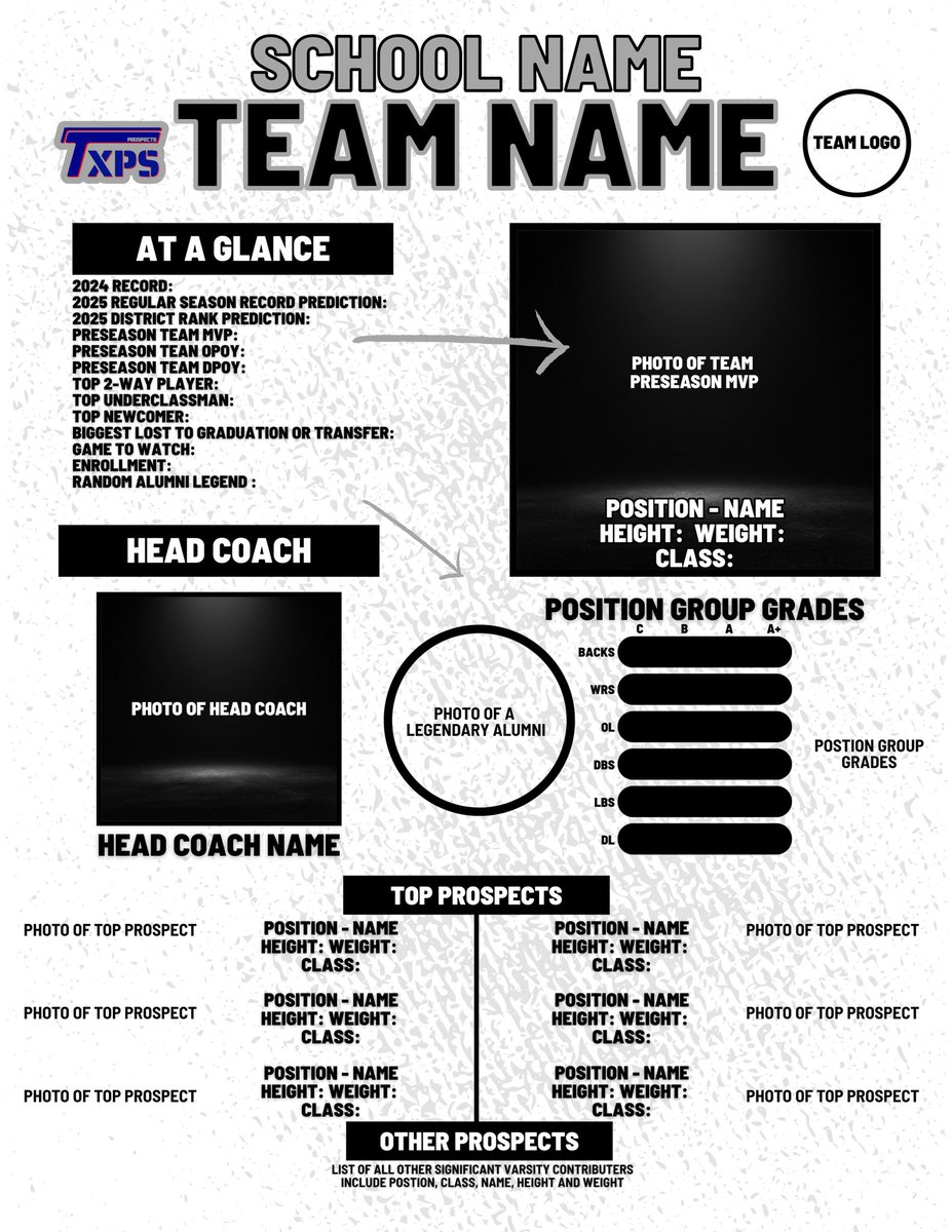 Texas Private School Football (@txprivatefbguy) on Twitter photo TAPPS D1 - District 2. Y’all are up next!
There has already been a lot of groundwork on our Season Previews so far, but we want to make sure we’re capturing all the key details and highlighting every deserving athlete!
If you have info on your team, send it our way! There’s no TAPPS D1 - District 2. Y’all are up next!
There has already been a lot of groundwork on our Season Previews so far, but we want to make sure we’re capturing all the key details and highlighting every deserving athlete!
If you have info on your team, send it our way! There’s no