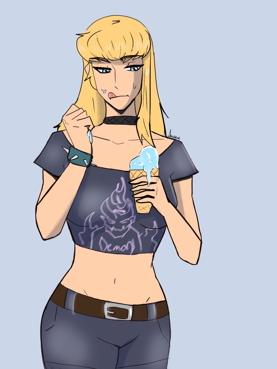 Akeozul's tweet image. ice cream
#MarvelRivals #Magik