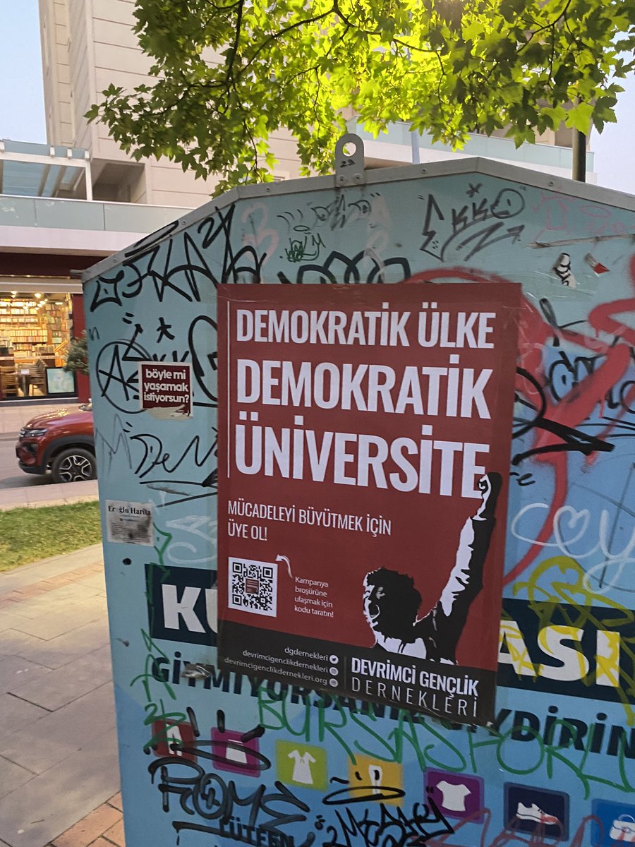 dgdbursa's tweet image. 📍Nilüfer
Demokratik ülke, demokratik üniversite için örgütlenelim, mücadeleyi memleketin dört bir yanında büyütelim.