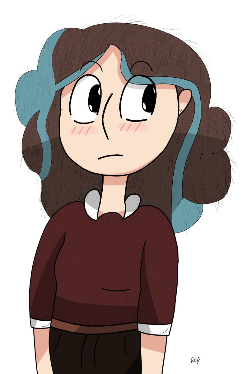 Lauren (character belongs to <a href="/Blaithnne/">Sadie | COMMISSIONS OPEN!</a>)

#hilda #hildatheseries #myart #commsopen