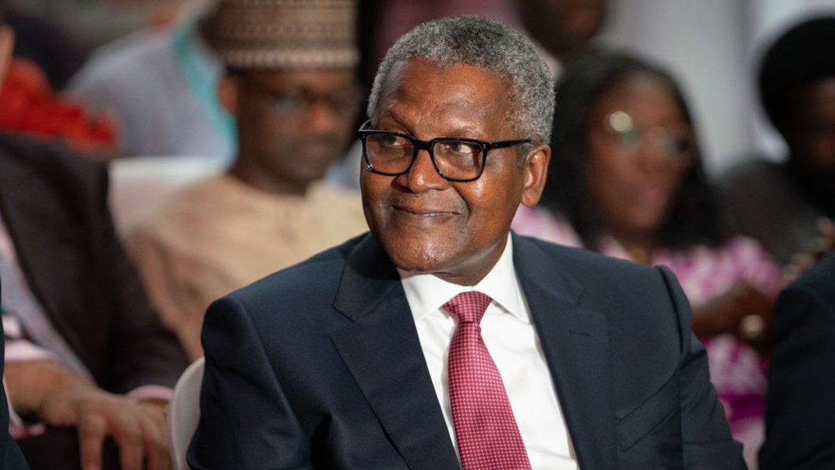 Dangote to build US1.6m barrel tank in Namibia to supply fuel to Botswana, Zambia, Zimbabwe, Namibia

Nigeria's Dangote petroleum refinery will construct storage tanks in Namibia to hold at least 1.6 million barrels of petrol and diesel to supply refined fuel to Southern Africa,