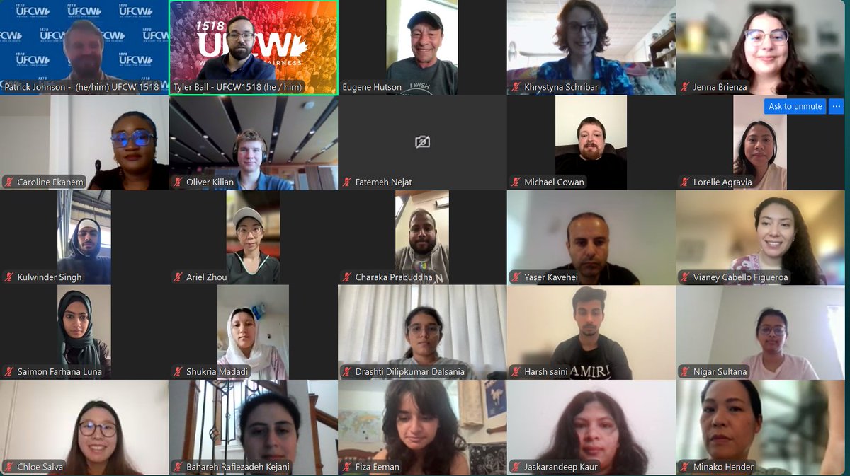 UFCW_1518's tweet image. 🎉 A big welcome and thank you to the 50+ new members who joined us for our Member Orientation yesterday!
This event is a key moment for new members. It's a chance to learn about how to get involved in your union and how we build strength by learning and organizing together. 💪