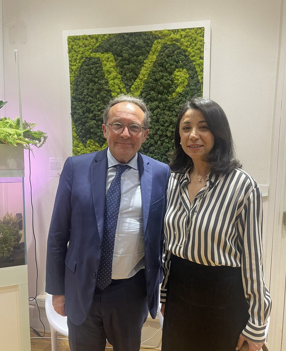 HalaAbouHassira's tweet image. J’ai eu le plaisir de rencontrer @pierre_bedier , Président du Département des Yvelines. Cette rencontre a été l'occasion d'échanger sur la situation en Palestine, en particulier le génocide perpétré par Israël contre le peuple palestinien dans la Bande de Gaza, ainsi que les…